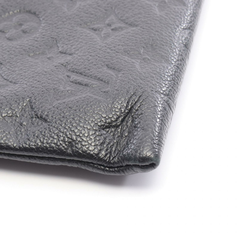路易威登 Daily Pouch 手拿包 M62937 Monogram Emplant 皮革 黑色 二手-5