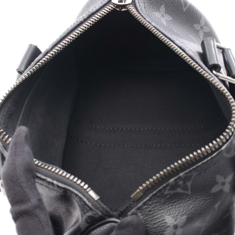 路易威登 Keepall Bandouliere 25 手提包 M46271 Monogram Eclipse 無肩帶-2