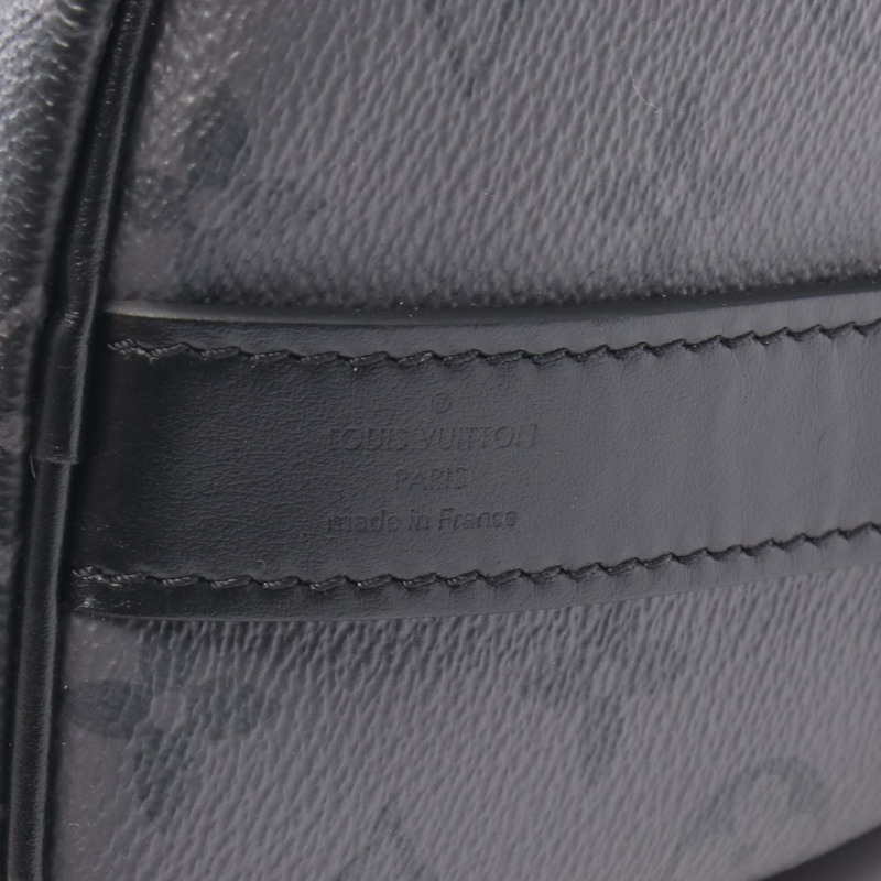 路易威登 Keepall Bandouliere 25 手提包 M46271 Monogram Eclipse 無肩帶-3