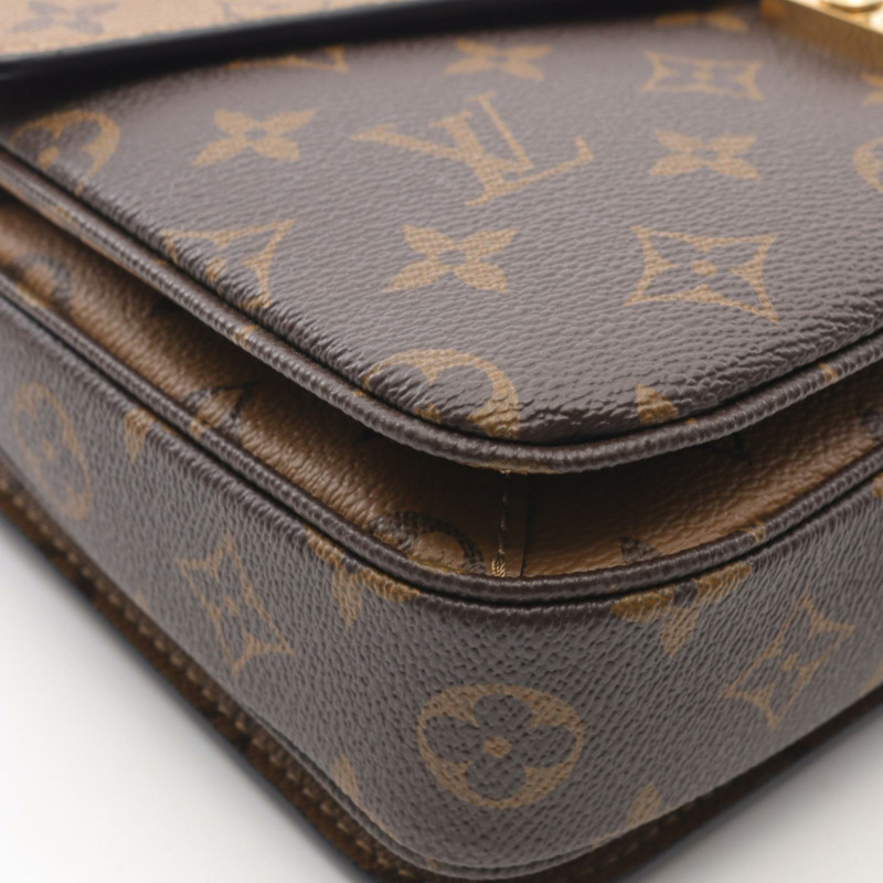 路易威登 Pochette Metis MM 單肩手提包 M44876 Monogram Reverse 二手 LV-5