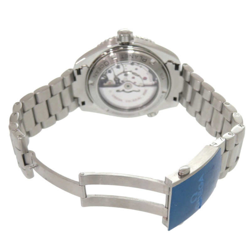 近全新歐米茄海馬系列海洋宇宙腕錶 232.30.46.21.01.002 不鏽鋼黑色錶盤自動機械錶 0325 OMEGA-4