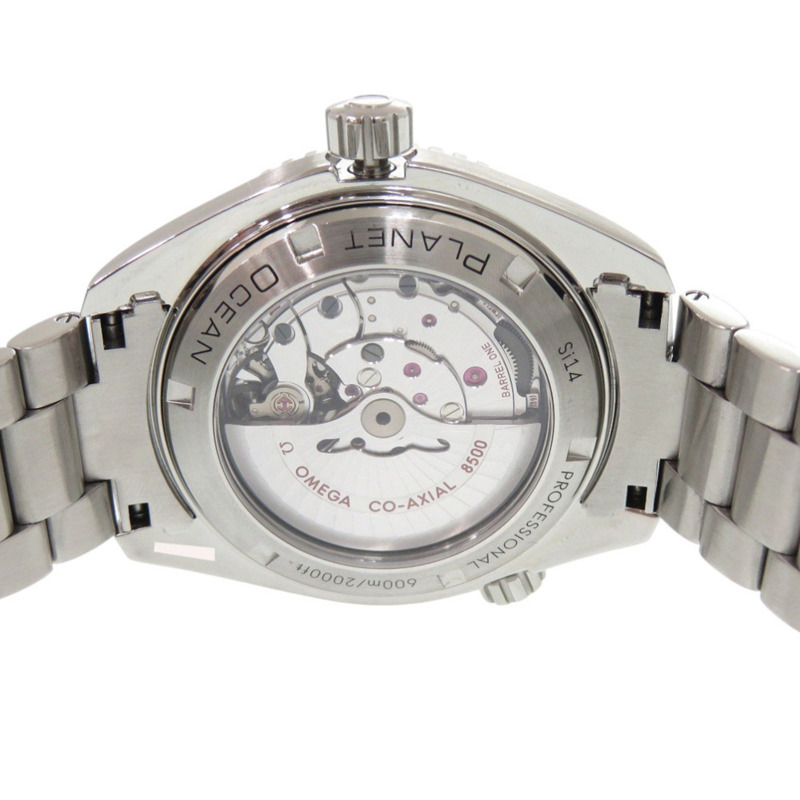 近全新歐米茄海馬系列海洋宇宙腕錶 232.30.46.21.01.002 不鏽鋼黑色錶盤自動機械錶 0325 OMEGA-5