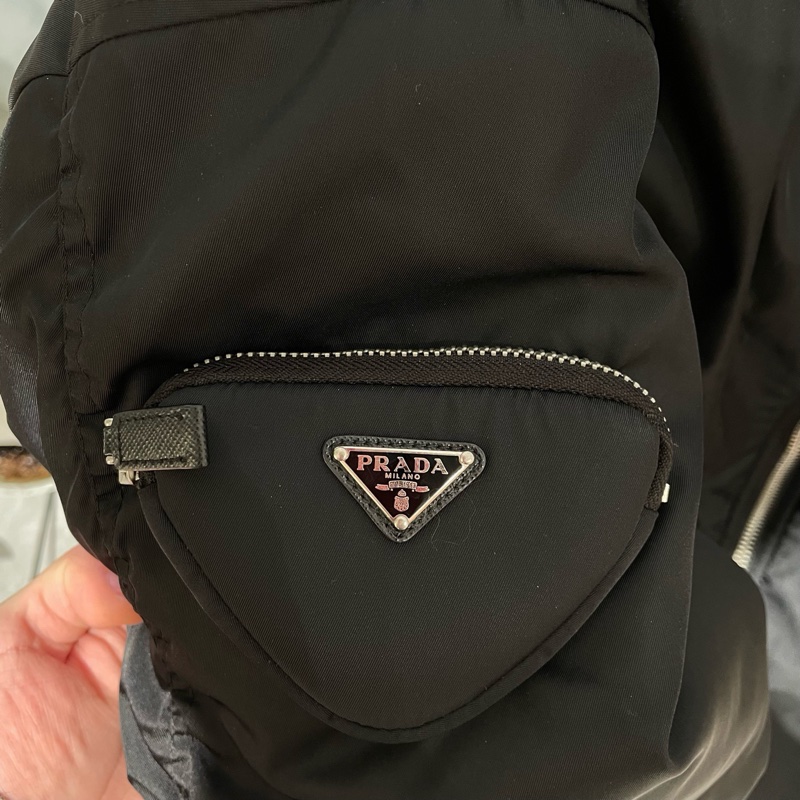 PRADA 秀款 飛行外套-1