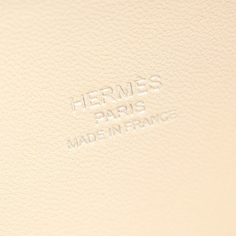 愛馬仕 Bolide on Wheels 迷你斜背包 B Epsom craie 橙色 二手 SHW-3