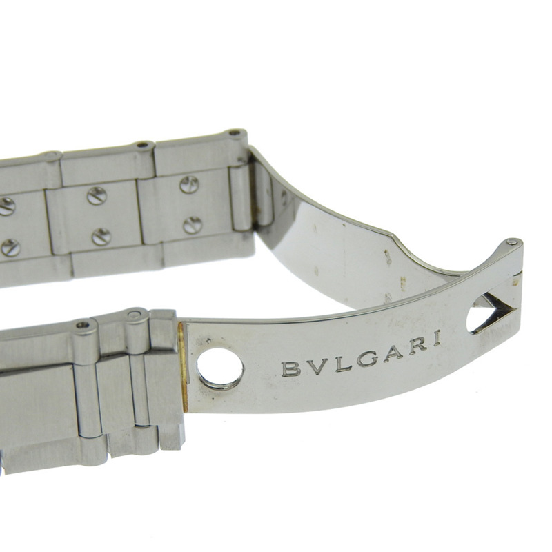 寶格麗 Diagono Scuba SCB38S 男士不鏽鋼自動計時腕錶，黑色錶盤-7