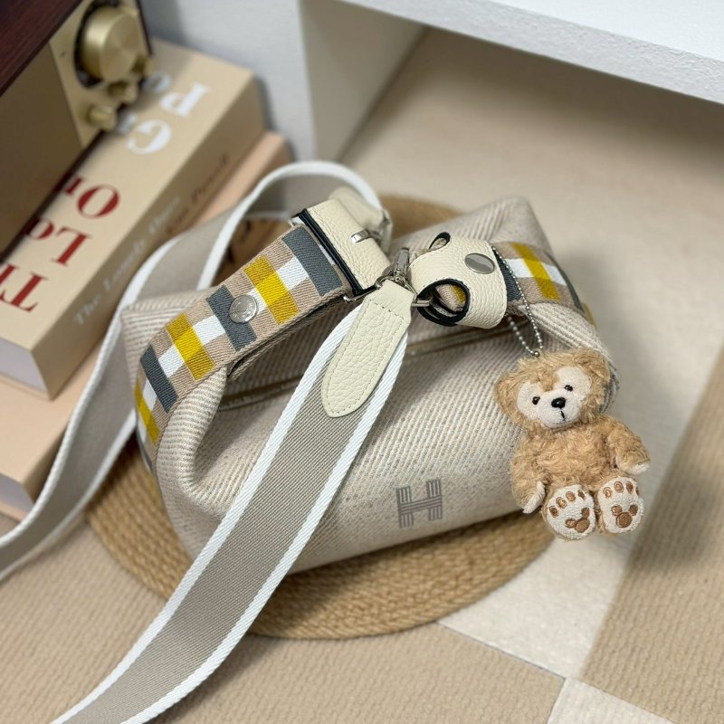 (超難買的燕麥色！)🏷Hermes．飯盒包-0