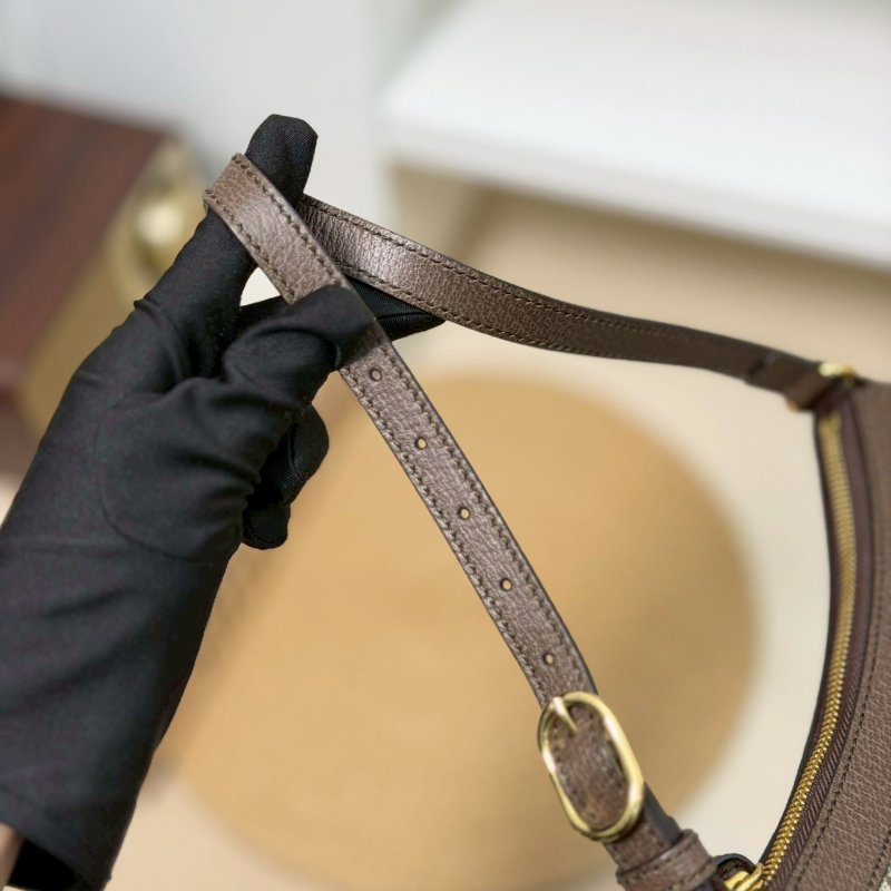 🏷Gucci．老花腋下包-15