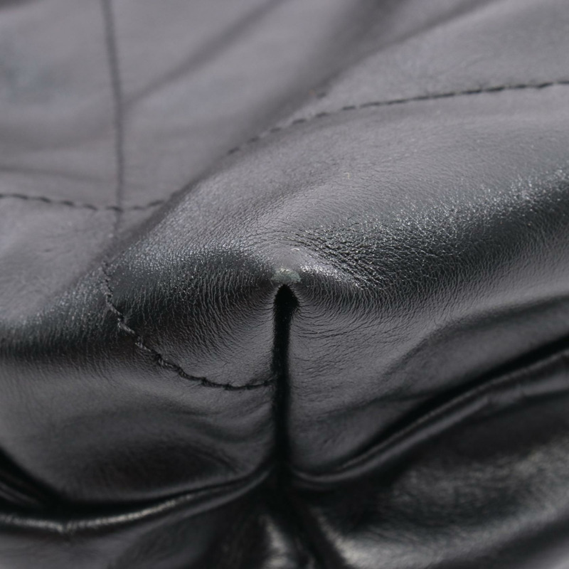 香奈兒 (CHANEL) Chanel 22 大號雙肩包 AS3313 黑色真皮二手女 GHW-5