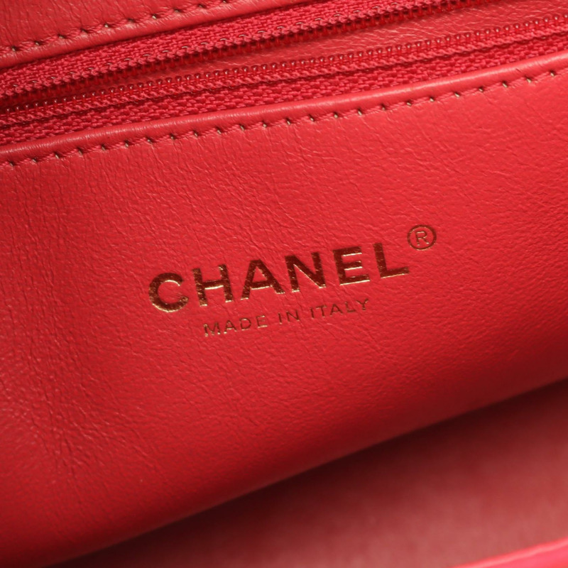 香奈兒 Business Affinity Matelasse 手提單肩包 A93750 皮革 粉紅色 二手-3