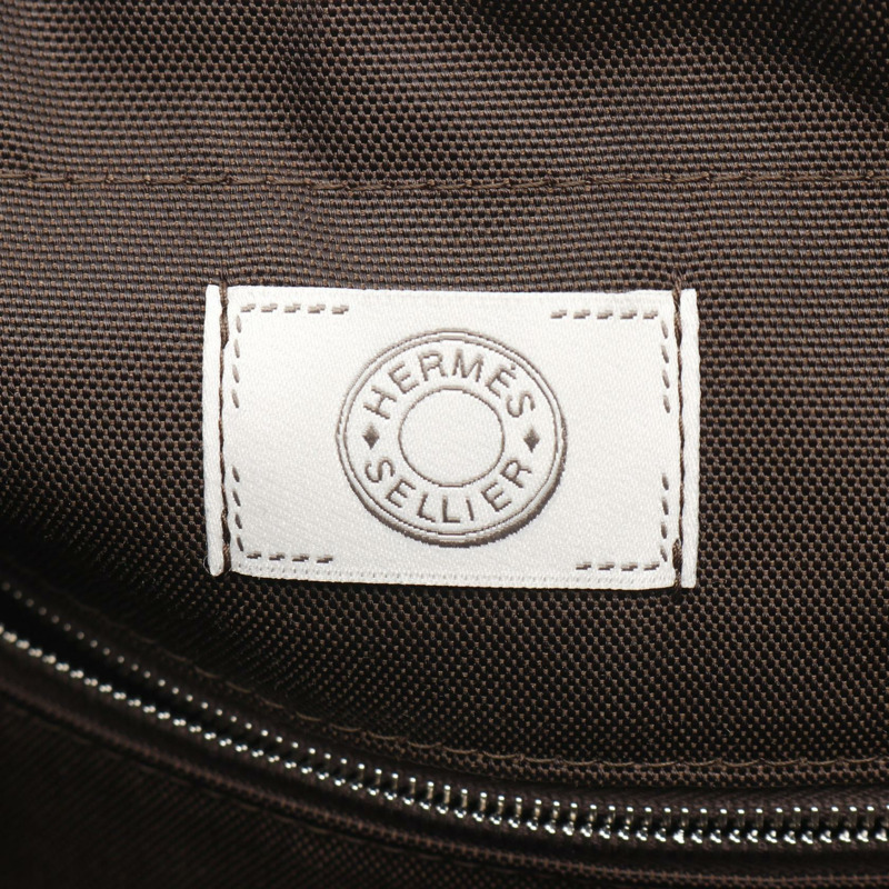 HERMES Sac de Pansage Tote 單肩包 U 079956CK 毛氈皮革 gris moyen Ebene-3