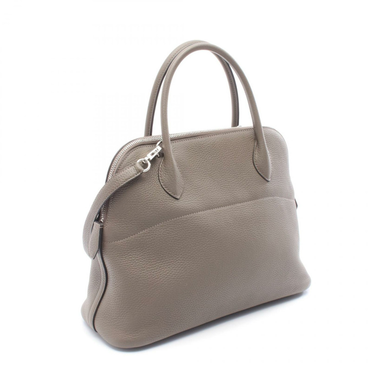 愛馬仕 Bolide 31 單肩手提包 Y Taurillon Clemence Etain 二手 SHW 女款-1