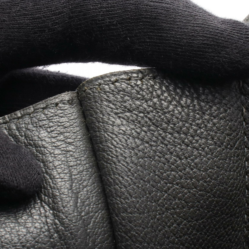 愛馬仕 Steve Buzas 35 肩挎包 H Taurillon Clemence Graphite SHW-4