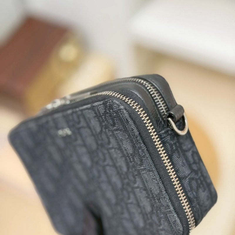 🏷Dior．Oblique 緹花相機包-9