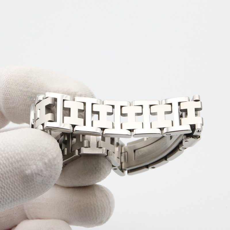 粉色錶盤 不鏽鋼 Clipper 腕錶【HERMES 愛馬仕】 CL4.210-7