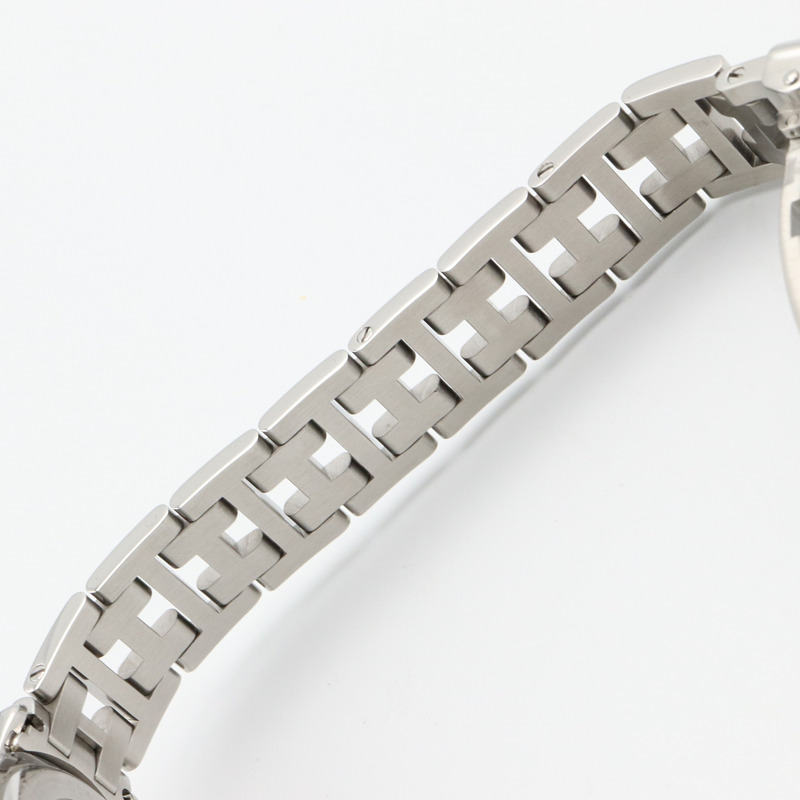 粉色錶盤 不鏽鋼 Clipper 腕錶【HERMES 愛馬仕】 CL4.210-12