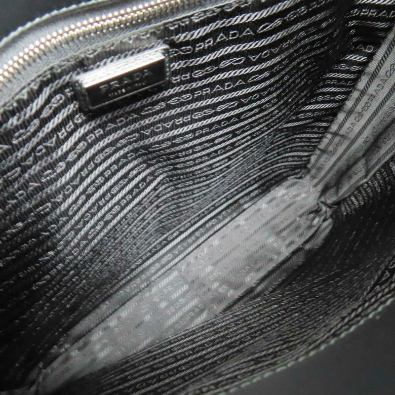 黑色 尼龍 Re-Nylon 兩用包【PRADA 普拉達】 2VG115-4