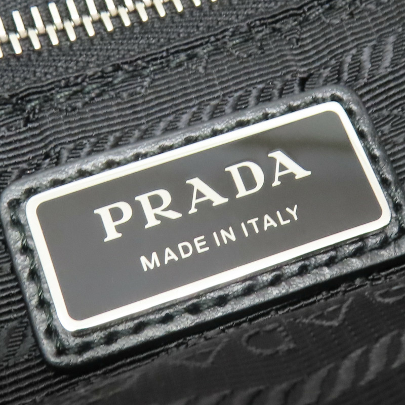 黑色 尼龍 Re-Nylon 兩用包【PRADA 普拉達】 2VG115-6
