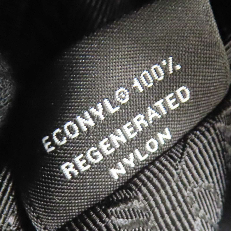 黑色 尼龍 Re-Nylon 兩用包【PRADA 普拉達】 2VG115-8