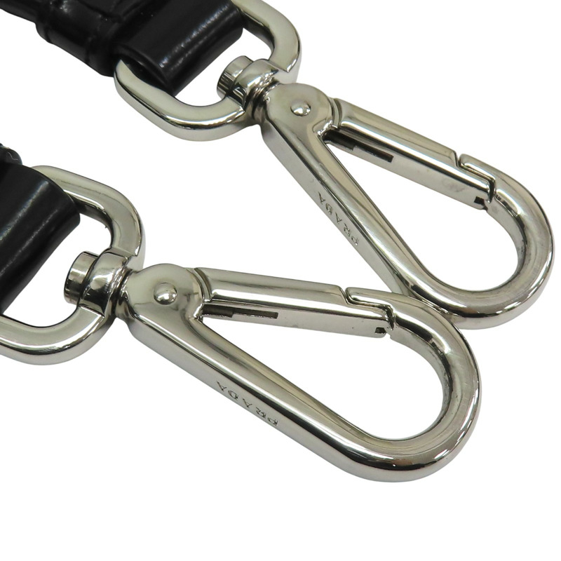 黑色 尼龍 Re-Nylon 兩用包【PRADA 普拉達】 2VG115-16