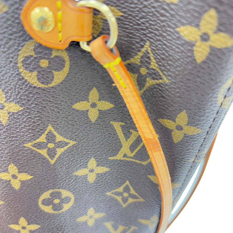 棕色 原花 帆布 Neverfull MM 托特包 肩背包【LOUIS VUITTON LV 路易威登】 M40156-11