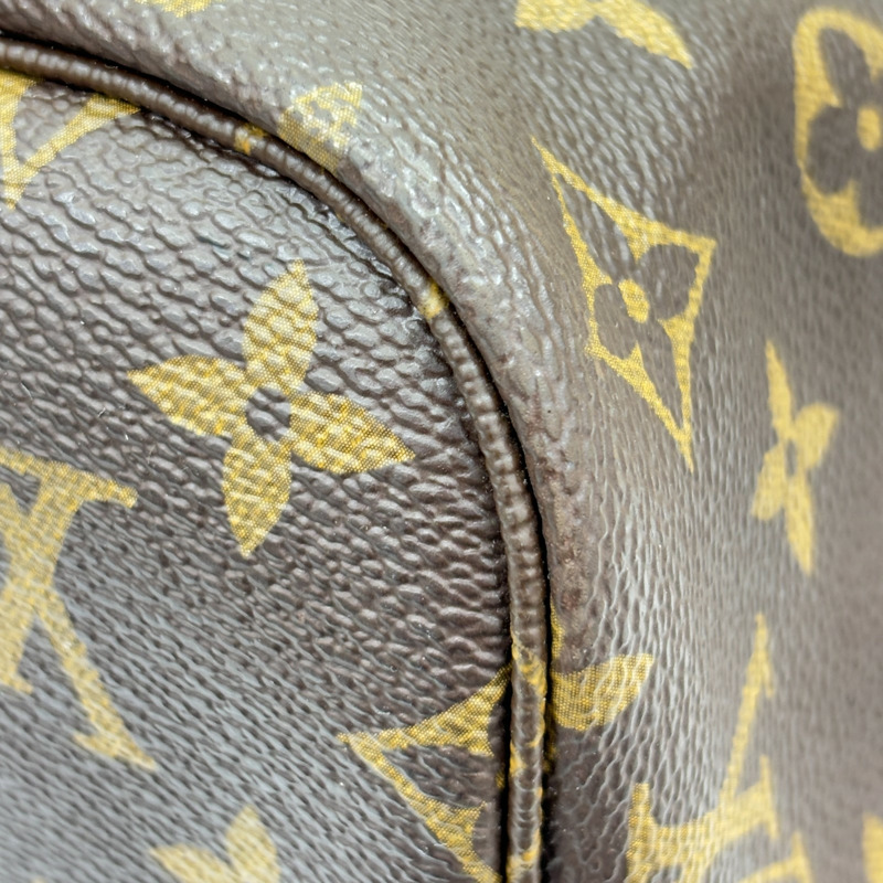 棕色 原花 帆布 Neverfull MM 托特包 肩背包【LOUIS VUITTON LV 路易威登】 M40156-12
