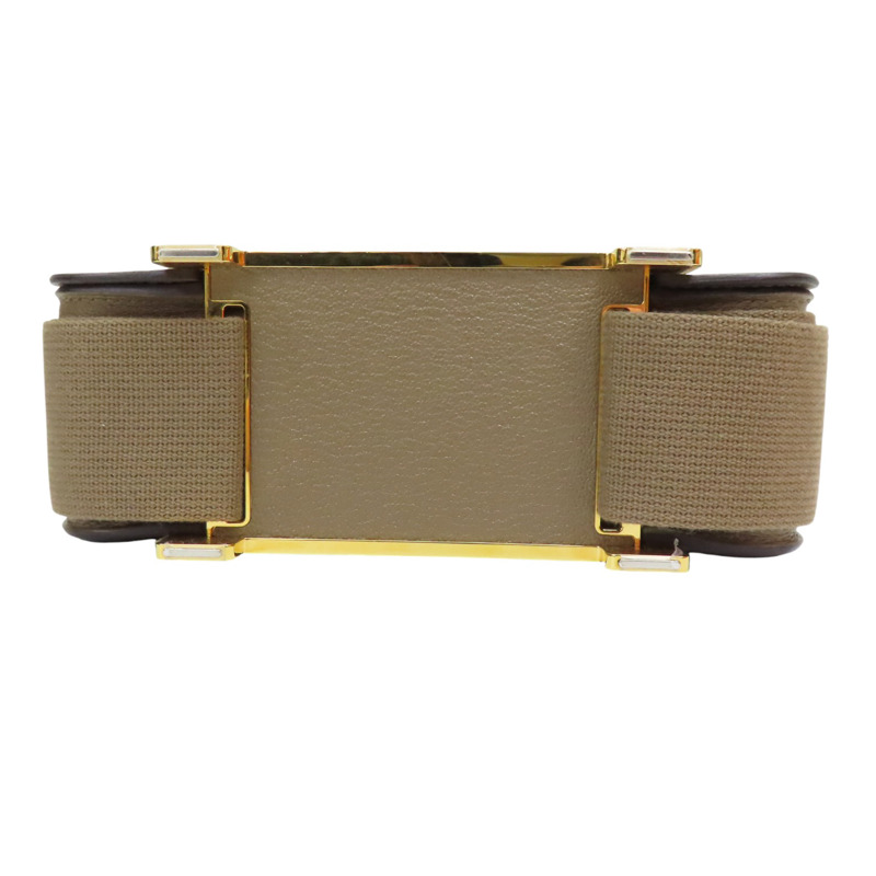 大象灰 Chevre皮革 Geta 肩背包 U刻【HERMES 愛馬仕】 U刻-3