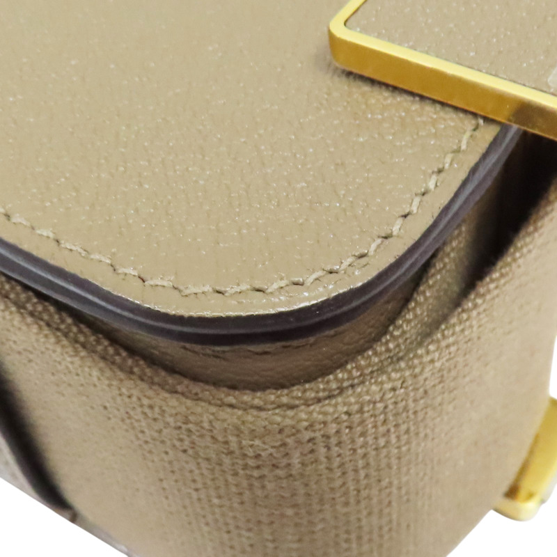 大象灰 Chevre皮革 Geta 肩背包 U刻【HERMES 愛馬仕】 U刻-8