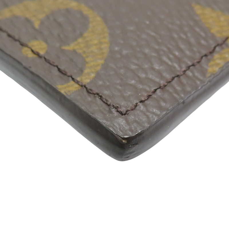 黑/棕色 原花帆布 拉鍊薄長夾 M80348【LOUIS VUITTON LV 路易威登】 M80348-9