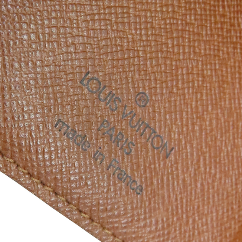 棕色 原花帆布 Card Holder 金扣 卡夾【LOUIS VUITTON LV 路易威登】 R20007-7