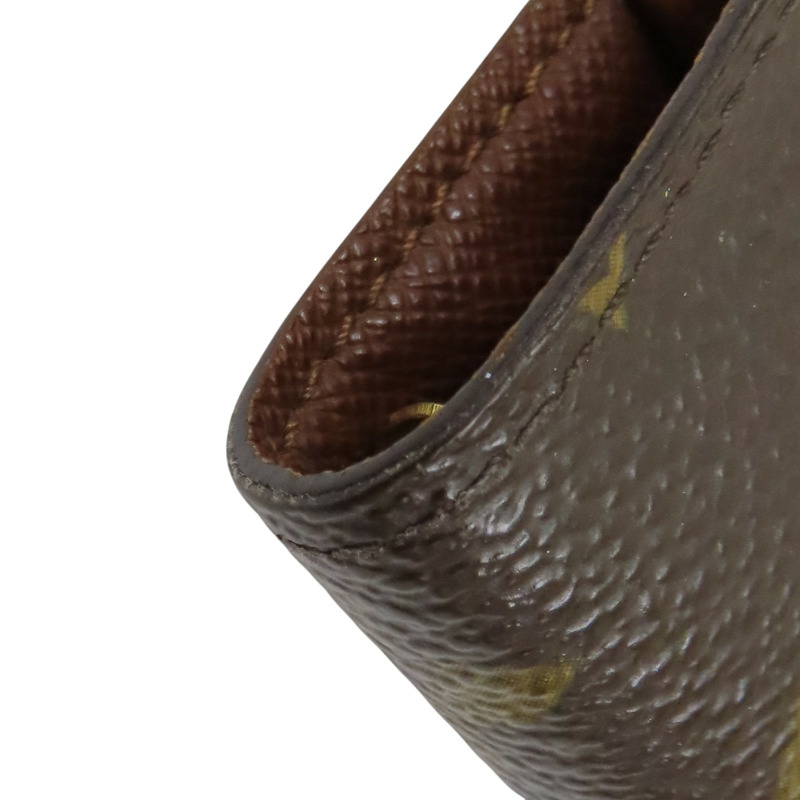 棕色 原花帆布 金扣 筆記本套 R20005【LOUIS VUITTON LV 路易威登】 R20005-12