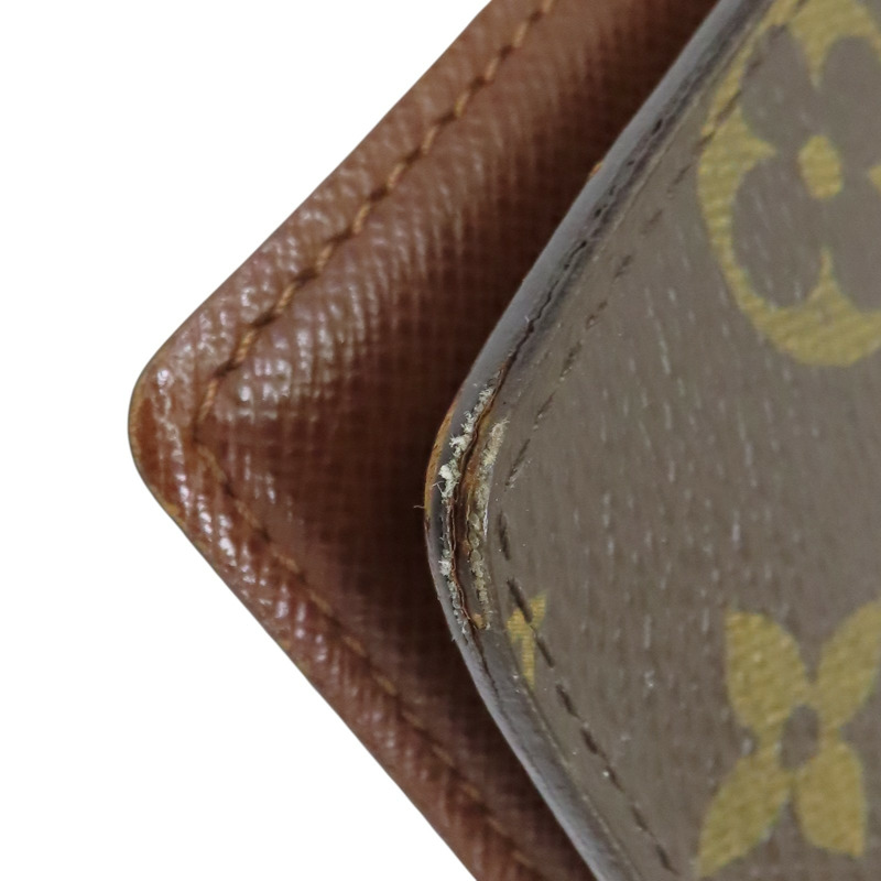 棕色 原花帆布 金扣 筆記本套 R20005【LOUIS VUITTON LV 路易威登】 R20005-13