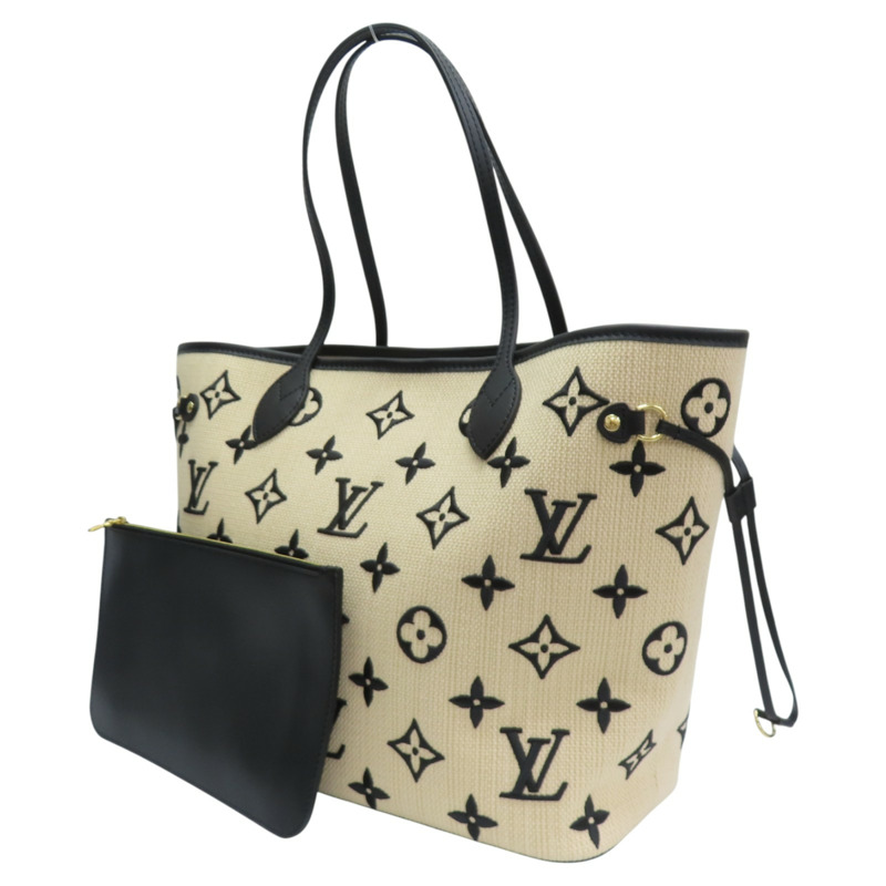 米色 原花帆布 Neverfull MM 【LOUIS VUITTON LV 路易威登】 M22838-2