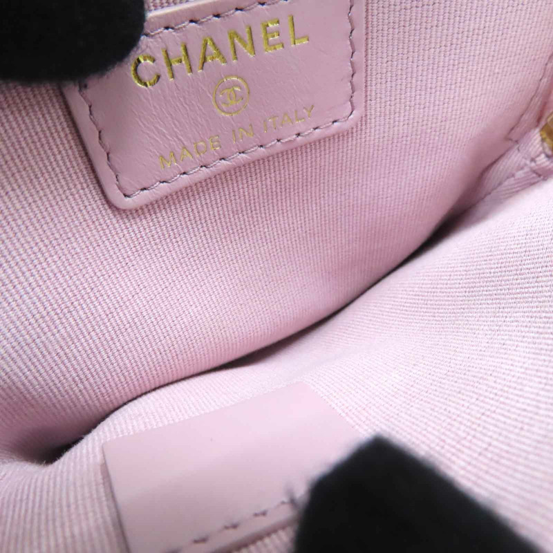 粉色牛皮 菱格紋 荔枝紋 零錢包 AP2061【CHANEL 香奈兒】 AP2061-4