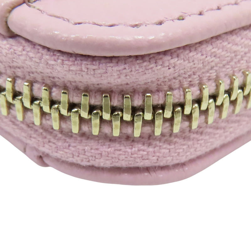 粉色牛皮 菱格紋 荔枝紋 零錢包 AP2061【CHANEL 香奈兒】 AP2061-11