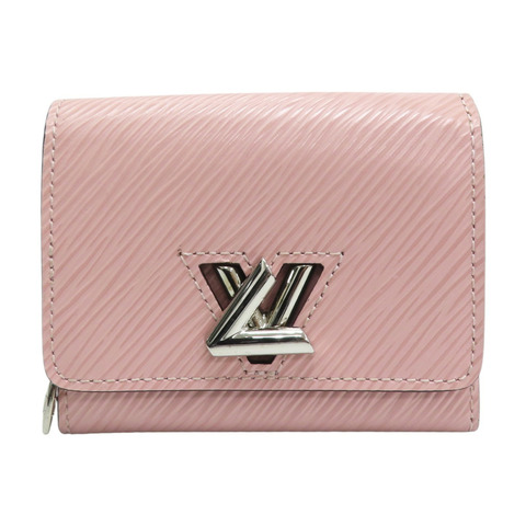 粉色牛皮 EPI水波紋 Twist XS 短夾 M63323【LOUIS VUITTON LV 路易威登】 M63323