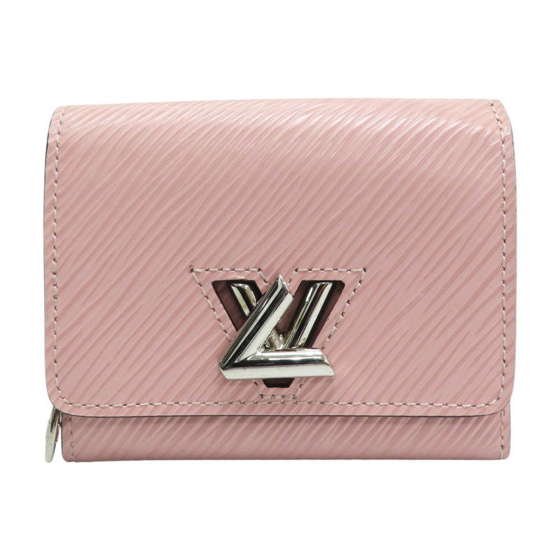 粉色牛皮 EPI水波紋 Twist XS 短夾 M63323【LOUIS VUITTON LV 路易威登】 M63323-0