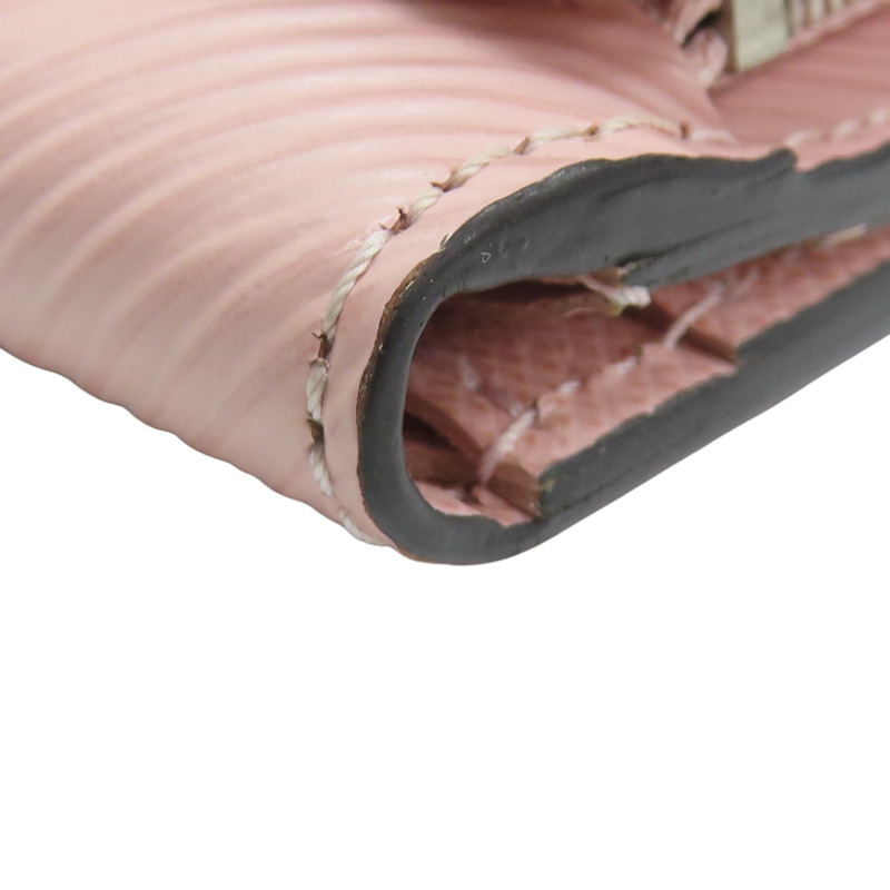 粉色牛皮 EPI水波紋 Twist XS 短夾 M63323【LOUIS VUITTON LV 路易威登】 M63323-10