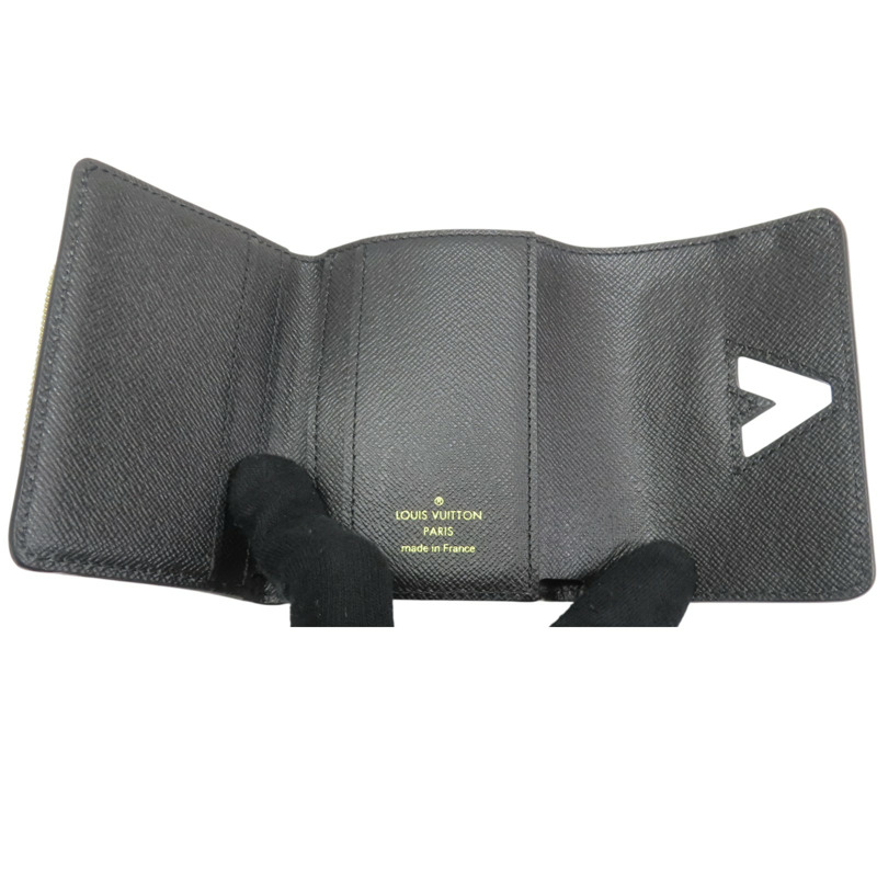 黑色牛皮 EPI水波紋 Twist XS 短夾 M63323【LOUIS VUITTON LV 路易威登】 M63322-4