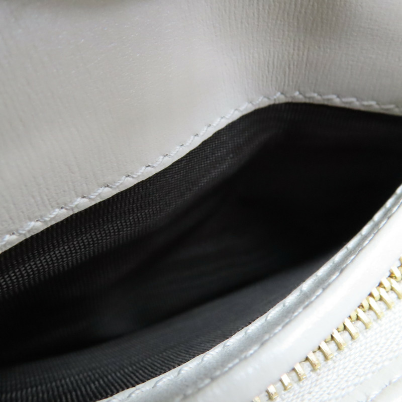 白色牛皮 Jackie 兩折短夾 645586【GUCCI 古馳】 645536-5