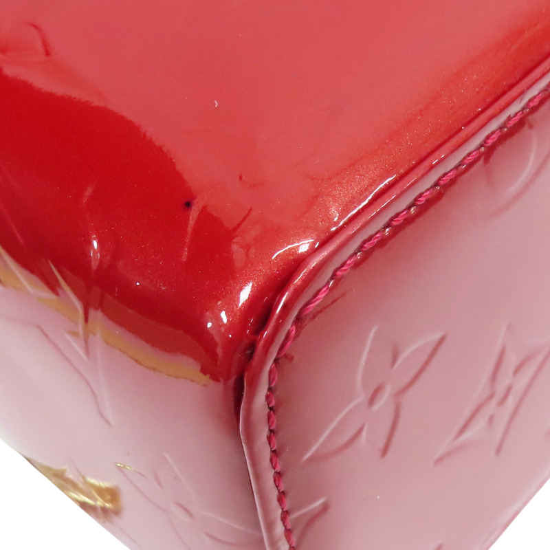 紅色 漆皮皮革 Jewel case 珠寶盒 化妝包【LOUIS VUITTON LV 路易威登】 M91273-7