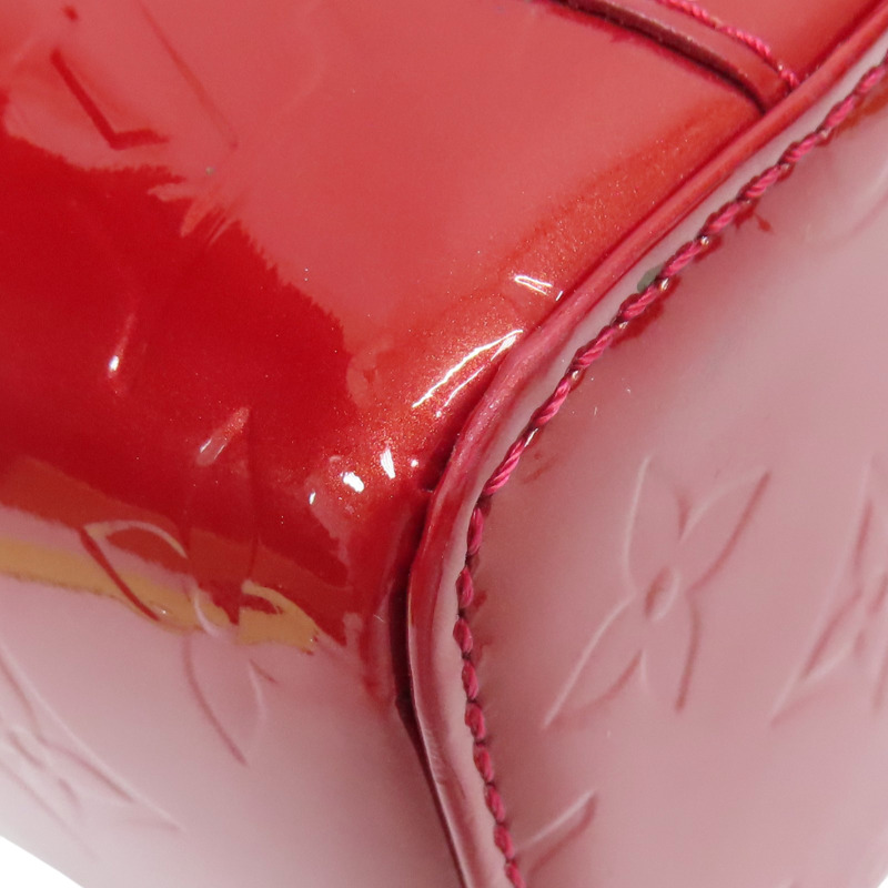 紅色 漆皮皮革 Jewel case 珠寶盒 化妝包【LOUIS VUITTON LV 路易威登】 M91273-9