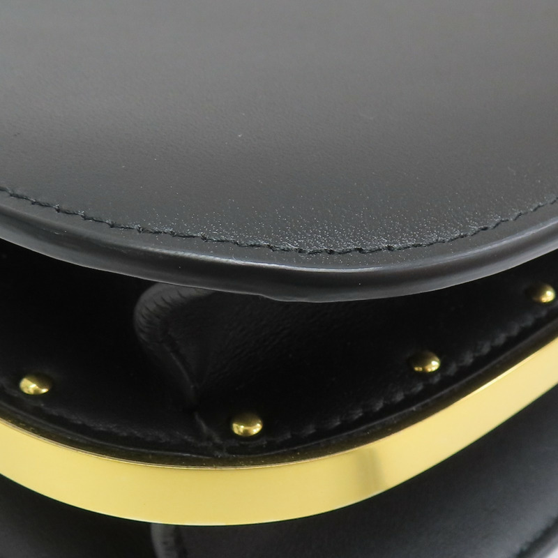 黑色 牛皮 Bobby 金扣 肩背包 【Dior 迪奧 】-13