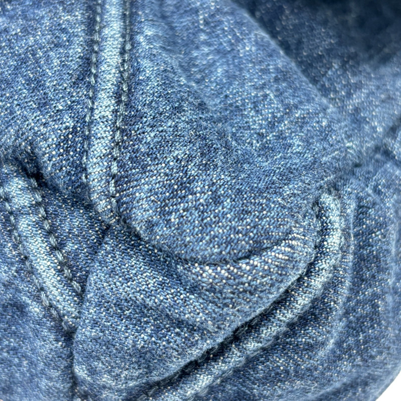 藍色 單寧布 19 26cm 鍊帶 肩背包【CHANEL 香奈兒】 AS1160 AS1160-13