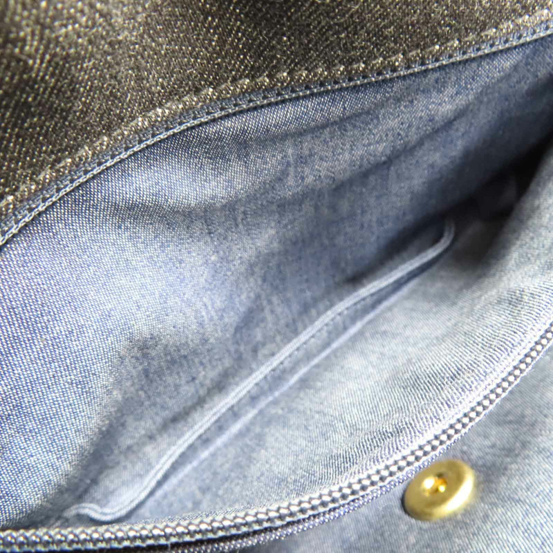 黑色牛仔布 Funky Town 肩背包 AS3216【CHANEL 香奈兒】 AS3216-5