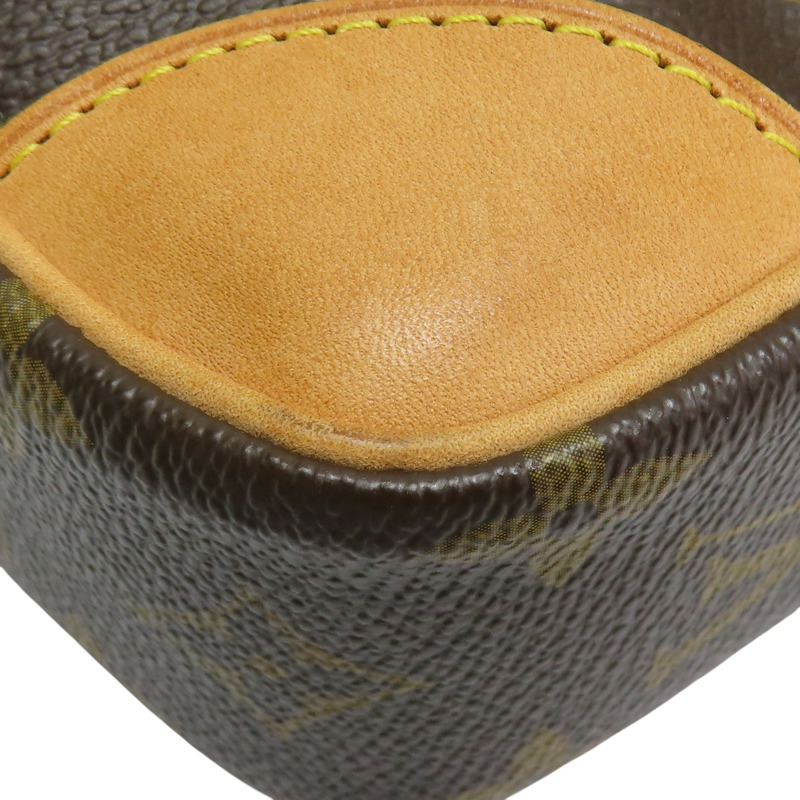 棕色 原花帆布 Danube 肩背包【LOUIS VUITTON LV 路易威登】 M45266-8