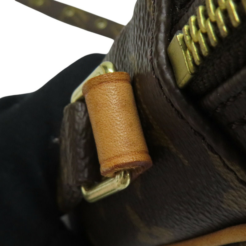 棕色 原花帆布 Danube 肩背包【LOUIS VUITTON LV 路易威登】 M45266-14