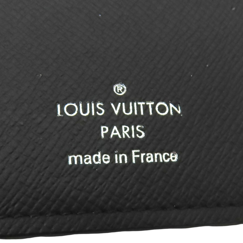 黑色 棋盤格帆布 Brazza 兩折長夾 N62665【LOUIS VUITTON LV 路易威登】 N62665-9