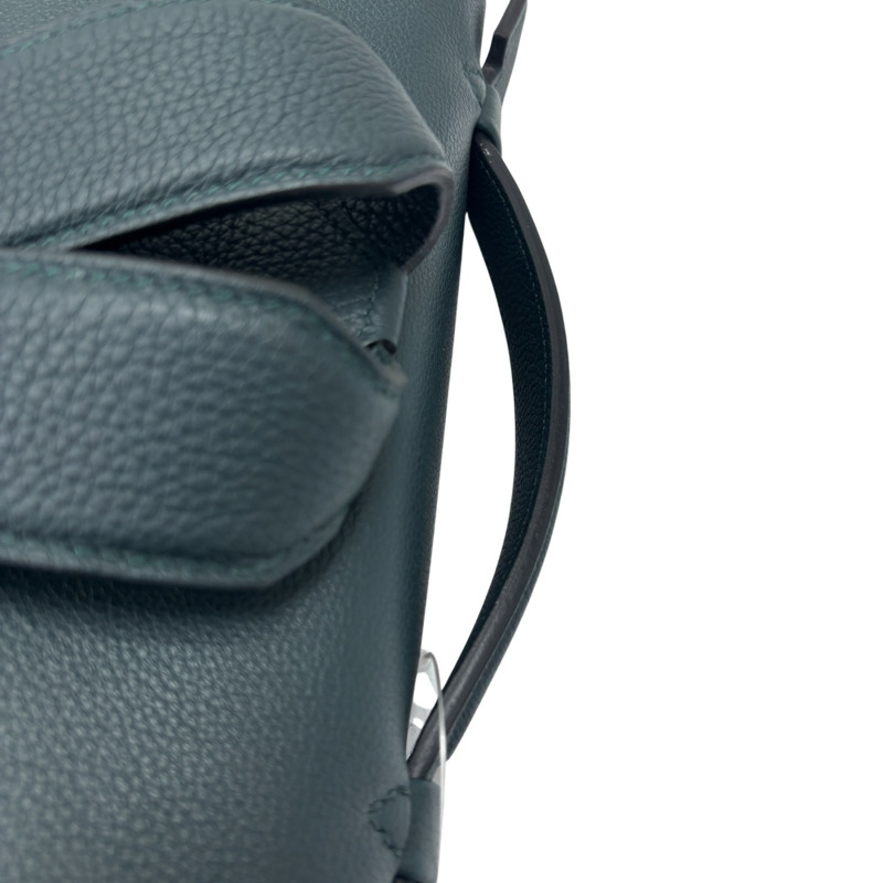 綠色 Evercolor牛皮 Flash sac a dos 後背包 D刻【HERMES 愛馬仕】-8