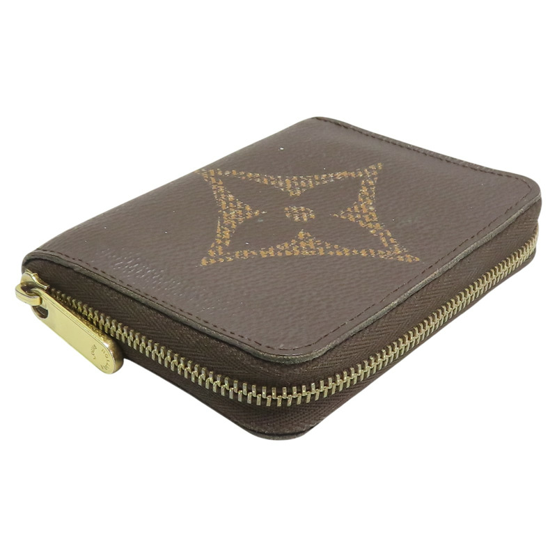 棕色 帆布 Zip Coin Purse 零錢包 M69354【LOUIS VUITTON LV 路易威登】 M69354-2