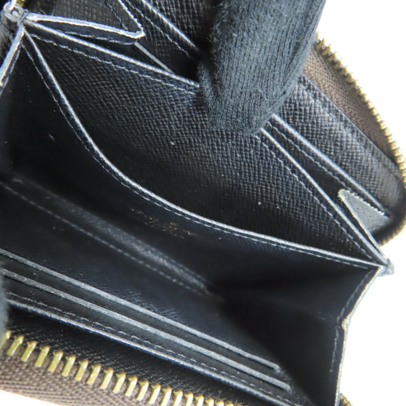 棕色 帆布 Zip Coin Purse 零錢包 M69354【LOUIS VUITTON LV 路易威登】 M69354-5